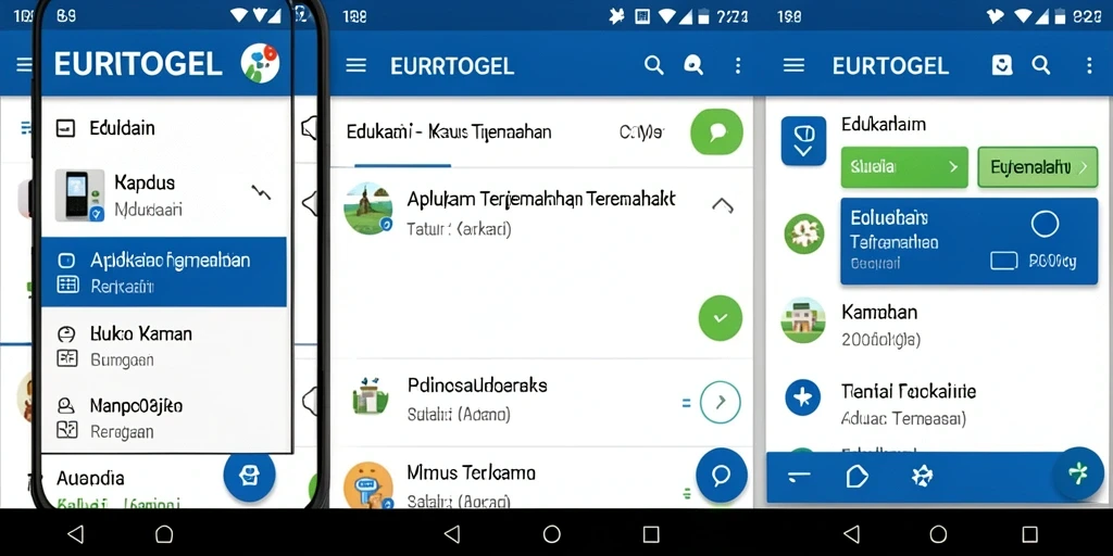 Tampilan antarmuka aplikasi EUROTOGEL yang sederhana dan fungsional.