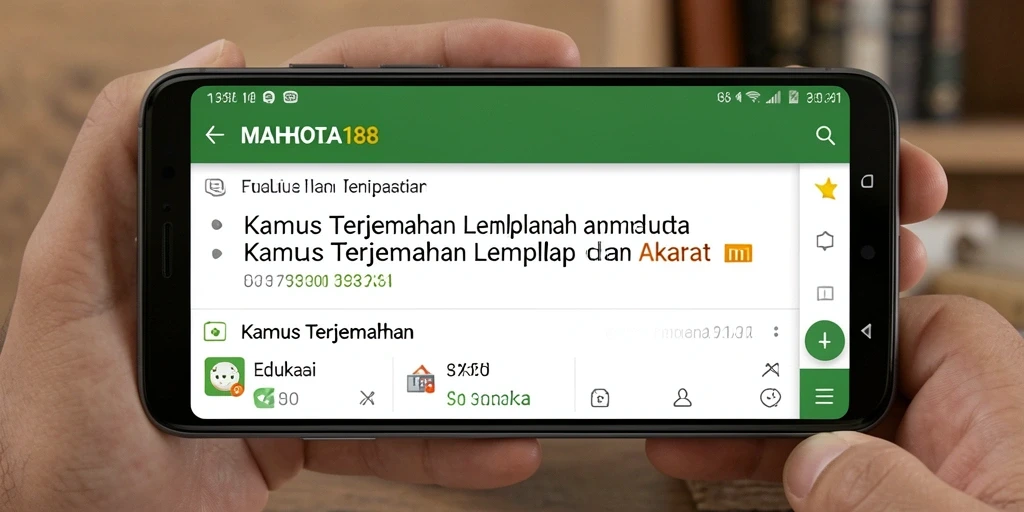 Antarmuka MAHKOTA188 yang ramah pengguna untuk terjemahan.